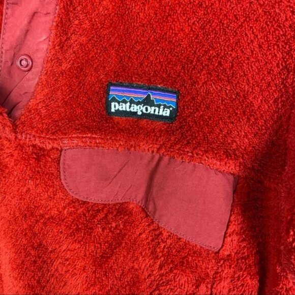 Patagonia Snap Pullover Sweater Recycled Fleece Size Small Synchilla Quarter Zip - Picture 5 of 11